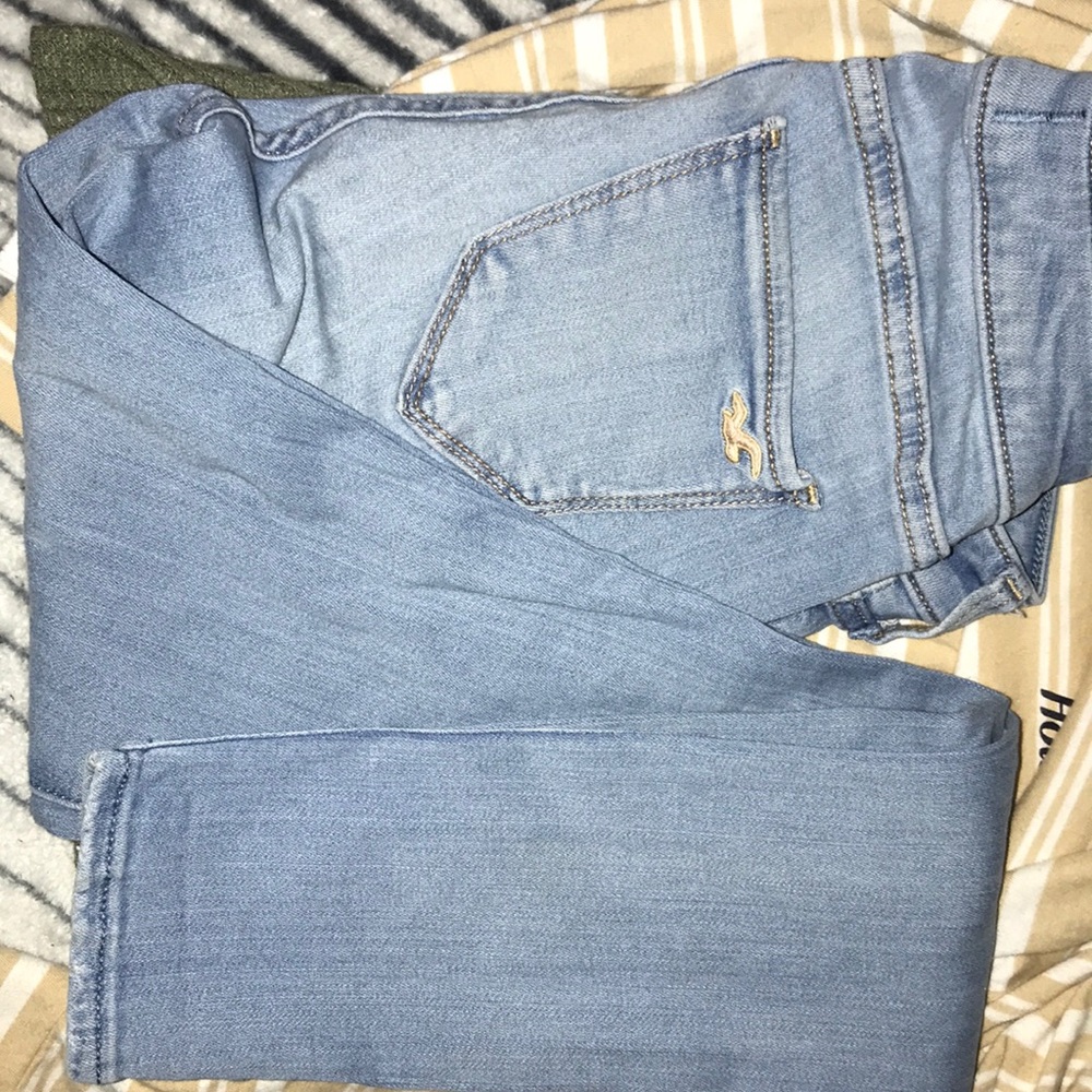 Low rise jegging hollister jeans